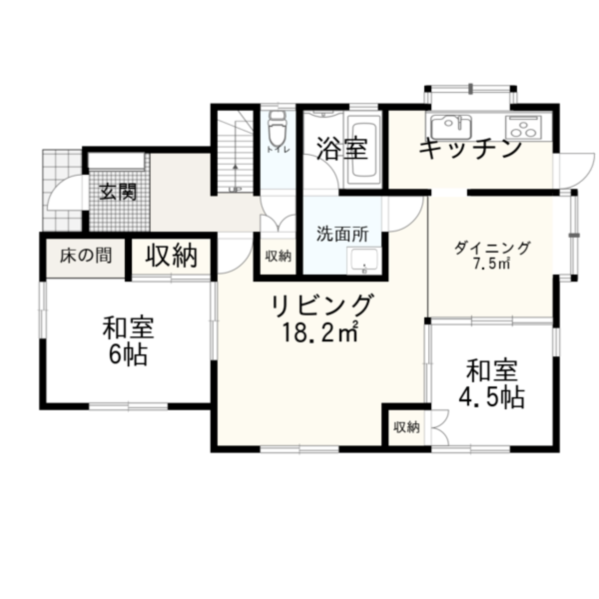 detached 北割