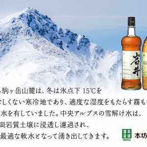 マルスウイスキー「ツインアルプス」「信州」「岩井